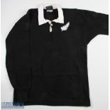 Mark Shaw (b.1956) Match Worn New Zealand 'All Blacks' 1983 International Rugby Jersey: In black