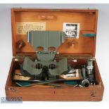 RAF Reconnaissance Aerial Stereoscope Viewer Tool - marked, G D E Koningh Arnhem, No. 4476 all