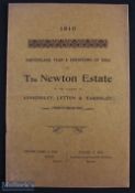 Herefordshire - large scale printed sales particulars for the sale of the Newton Estate in the