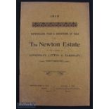 Herefordshire - large scale printed sales particulars for the sale of the Newton Estate in the