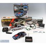 3 Boxed Radio-Controlled Boxed Cars inc 1/15 scale SEM digital radio control Porsche 924 Turbo, 1/20