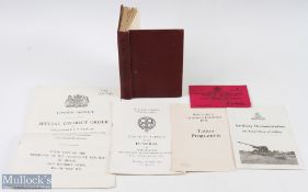 1935 Royal Army Medical Corps Training Book published HMSO, 438pp, illustrated, in red cloth boards,