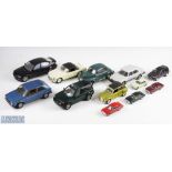 Diecast Toy Car Models a mixed lot to include 4 Vanguard models, UT BMW 3er, Corgi MGB, Mnichamps