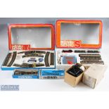 Marklin Ho Locomotive Train Sets to include a boxed S 2920 locomotive with coach and transformer, an