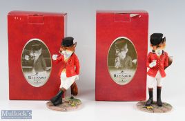 Border Fine Arts The Reynard Estate Fox Figures, to include Lord Reynard A7653, The Duke of