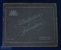 Illustrations of Furniture, "Maple & Co Ltd", Tottenham Court Road, London c1905 - An