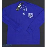 1920s Everton FC Replica Football Shirt made by Toffs with tag, Long Sleeve, Size L