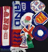 England National Team Football Hats, Scarves and snood, to include England World Cup 86 Mexico