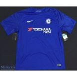 2017/18 Chelsea FC Home Football Shirt sponsored by Yokohama Tyres, made by Nike with Tag, Short