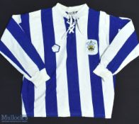 Huddersfield Town FC Replica Football Shirt made by The Old-Fashioned Football Shirt Co, Long