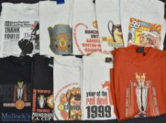 Manchester United Themed T-Shirts, to include Premier champions 1999-2000 XL, 1999 champions XL, the