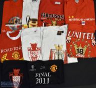 1998-2007 Manchester United Football T-shirts, to include 1999-2000 premier champions XL,