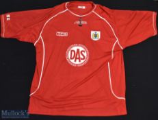 2003 Bristol City FC LDV Vans Trophy Final Football Shirt sponsored by DAS, Made by TFG Sports,