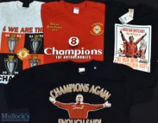 Selection of 4 Manchester United 1990s / 2000s T Shirts all in a XL size