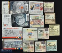 Selection of Charity Shield football match tickets to include 1976, 1979, 1980, 1982, 1983, 1985,