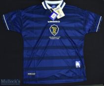 1998 Scotland World Cup Football Shirt made by Umbro with tag, Short Sleeve, Size XL