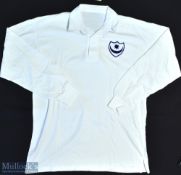 Portsmouth FC Replica Football Shirt made by Front Row, Long Sleeve, No size label, Armpit to armpit