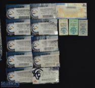 Collection of Derby County home match football tickets 1972/73 Benfica (EC), QPR (FAC), Spartak