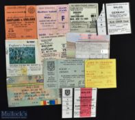 A Collection of International Tickets, to include Schools FA 1999 England v Holland,1980 England v