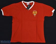 1958 Manchester United at Wembley Replica Football Shirt made by Toffs with Tag, Short Sleeve,