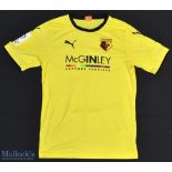 2015 Watford FC Women’s Super League Football Shirt sponsored by McGinley Support Services, Made