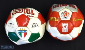 1989 Liverpool Football plus 1980s Italia Goal Italy football (2)