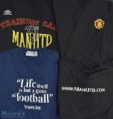 Manchester United Themed T-Shirts, to include Rafas Rant M, Keane Ireland legend L, Manuntd.com