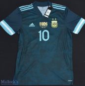 Diego Maradona Replica Argentina Football Shirt with short sleeves, Size L with Maradona 10