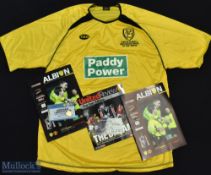2006 Burton Albion FC v Manchester United FA Cup Football Shirt sponsored by Paddy Power, Made by
