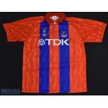 1993/94 Crystal Palace FC Division One Champions Football Shirt sponsored by TDK, Made by Ribero