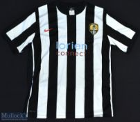 Notts County FC Football Shirt with short sleeves, Size XL