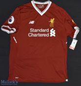 2017 Liverpool FC 125 Years Home Football Shirt sponsored by Standard Chartered, Made by New Balance