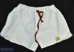 Vintage 1970s Admiral Football Shorts, Size Men’s Large, 97cm waist, look to be unused white nylon