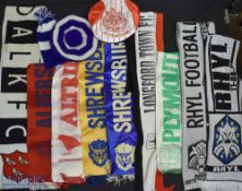 British Football Club Scarf and Hat/Cap Collection to include teams of Shrewsbury x 2, Altringham