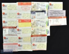 1970-2007 a selection of Manchester United Home tickets, to include 1st Division, cup matches and