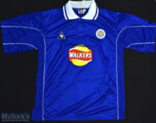 2001/02 Leicester City FC Football Shirt sponsored by Walkers, Made by Le Coq Sportif, Short