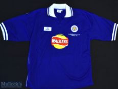 2000 Leicester City FC Worthington Cup Final Football Shirt sponsored by Walkers, Made by Fox