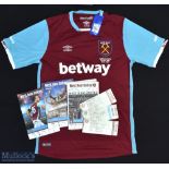 2016/17 West Ham United FC Olympic Park Football Shirt sponsored by Betway, Made by Umbro with