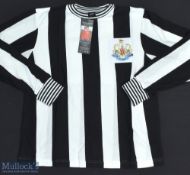 1969 Newcastle United Fairs Cup Replica Football Shirt made by Toffs with Tag, Long Sleeve, Size XL,
