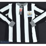 1969 Newcastle United Fairs Cup Replica Football Shirt made by Toffs with Tag, Long Sleeve, Size XL,