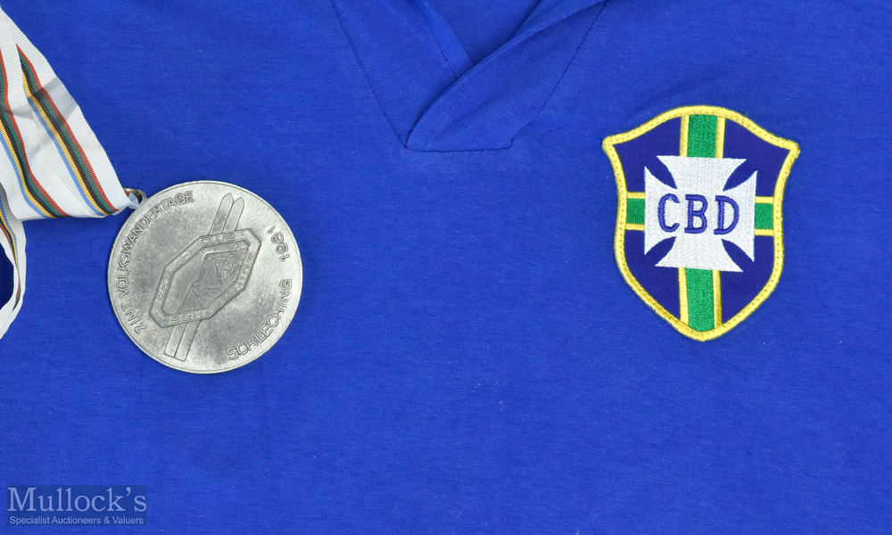 Brazil National Replica Football Shirt made by Ceppo, Short Sleeve, no size label, Armpit to - Image 2 of 4