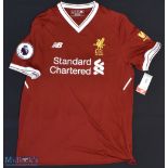 2017/18 Liverpool FC Football Shirt sponsored by Standard Chartered, Made by New Balance with tag,