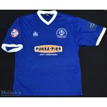 2008 Leicester City Masters Grand Final Football Shirt sponsored by Pukka Pies, Made by Admiral,