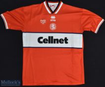 1998 Middlesbrough FC Cup Finalist Replica Football Shirt with short sleeves, No Size Label,