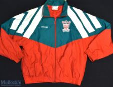 1992 Liverpool Fc Jacket / Coat made by Adidas, Size 42/44