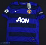 2011-12 Manchester United Football Shirt sponsored by AON, made by Nike with tag, Short Sleeve, Size