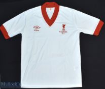 1977 Liverpool FC FA Cup Final Replica Football Shirt with Short Sleeves, Size XL