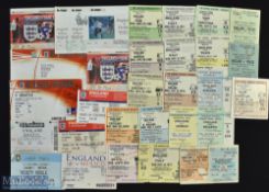 Selection of England home match football tickets to include 1956 Wales, 1961 Wales, 1963 Rest of
