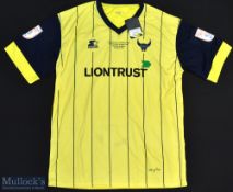 2007 Oxford United FC Checkatrade Trophy Final Replica Football Shirt sponsored by Liontrust, made