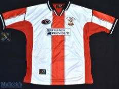 2001 Southampton FC Football Shirt sponsored by Friends Provident, made by Licensed Sportswear,